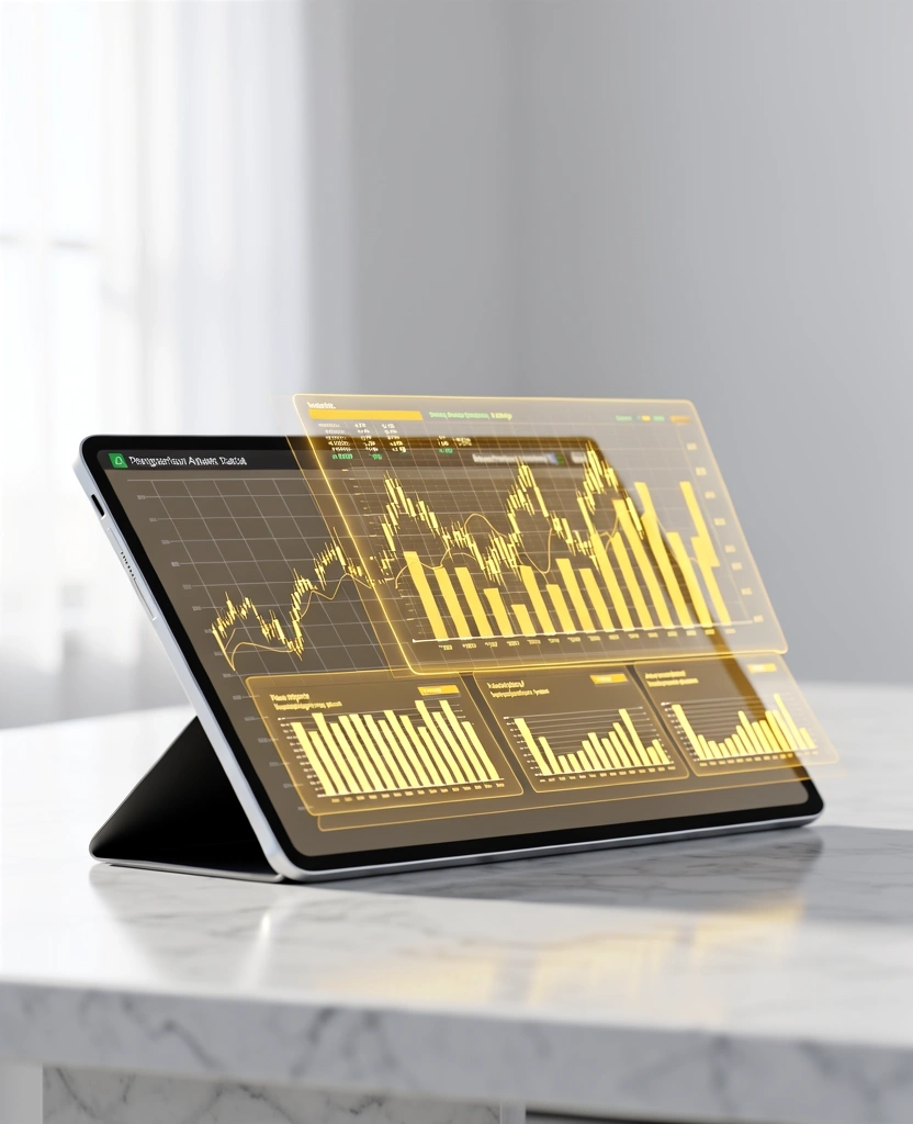 Fintech sector analytics application